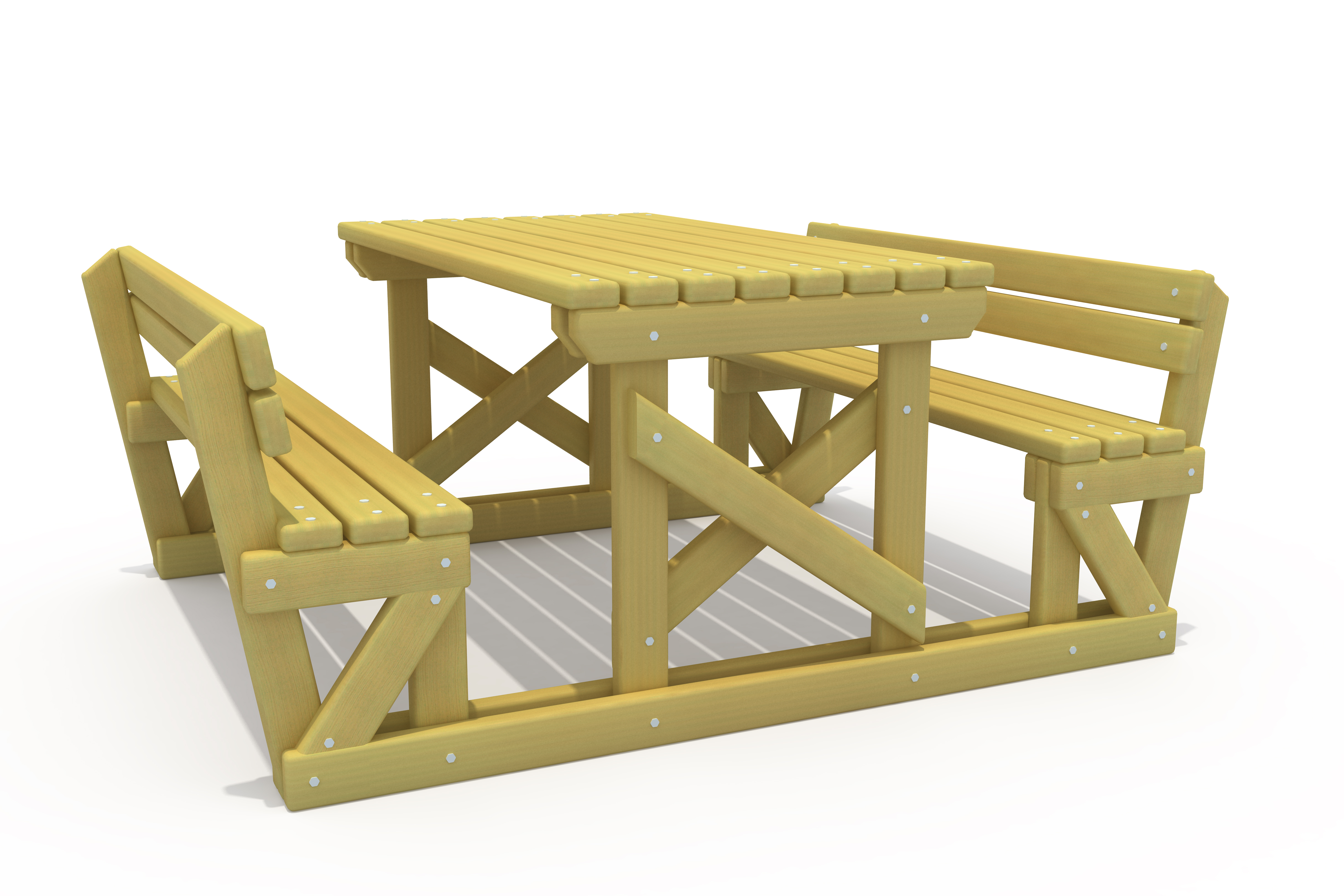 Çatılı ve Çatısız Piknik Masaları C-CPM-3200-PM CPM-3217 | Kent Mobilyaları | Erse Kent Mobilyaları